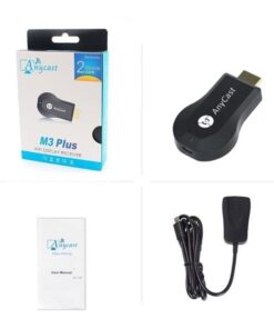 AnyCast M3 Plus 2 Core Airplay 2.4G Miracast Display Dongle TV Stick - MegaEshop.PK