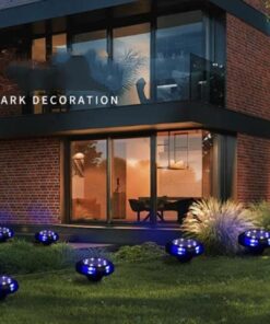 8 LED Solar Power Buried Light Ground Lamp Outdoor Path Way Garden Decking - MegaEshop.PK