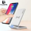 FLOVEME Universal Qi Fast Wireless 10W Power Charger For iPhone X XS Max XR Samsung - MegaEshop.PK