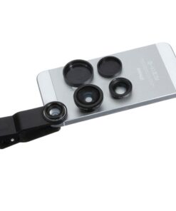 Alternative view of Universal 3 in 1 Cell Phone Camera Lens Kit 180 Degree Supreme Fisheye + 0.65X Wide Angle+ 10X Macro Lens