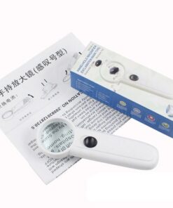 Hand-Hold MG6B-2 15X LED Mini Hand-Hold Magnifier White Magnifying (Exclamation Mark Type) - MegaEshop.PK