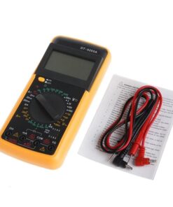 DT9205A Digital Multimeter AC/DC Voltmeter Ammeter Resistance Capacitance Meter Tester Tool - MegaEshop.PK