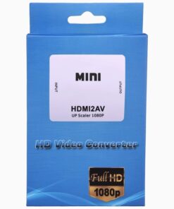 HDMI To RCA AV/CVBS Adapter HD 1080P Mini HDMI2AV Video Converter - MegaEshop.PK