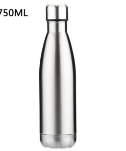 Alternative view of 750ML Stainless Steel Water Bottle Vacuum Flask Single Layer Coke Bottle Stainless Steel Sports Bottle