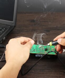 Mini Electronic Tool USB Gadgets USB Soldering Iron Pen 5V 8W LED Indicator - MegaEshop.PK