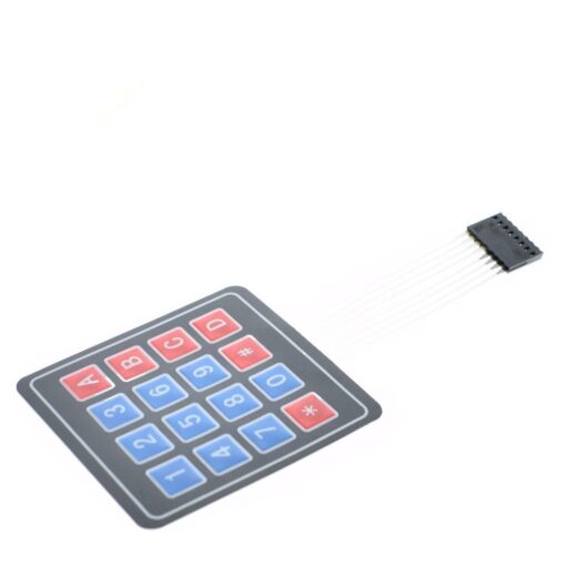 Arduino Kit Key Switch 16 Key 4x4 Membrane Switch Keypad 4*4 Matrix Array Smart Car keyboard ...