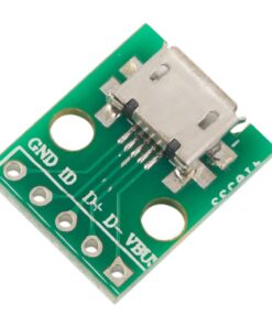 MICRO USB to DIP Adapter 5pin Female Connector B Type PCB Converter - MegaEshop.PK