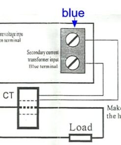 80-300V 100A 4 IN 1 Voltmeter Ammeter HD Color Screen LED Display Energy Meter - MegaEshop.PK