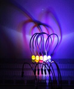 F5 5MM Diffused Round DIP Diode LED Lamp Light Green Yellow Blue White Red Light Emitting Diode - MegaEshop.PK