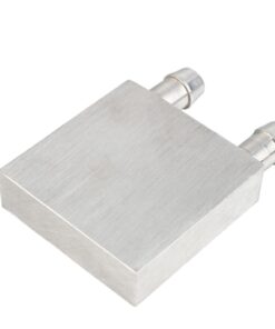 Alternative view of 40*40mm Aluminum Water Cooling Block for Liquid Water Cooler Heat Sink System Silver Use For PC,Laptop CPU
