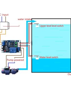 XH-M203 Water Level Controller Automatic Water Level Controller Water Pump Controller - MegaEshop.PK