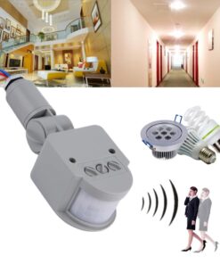 Motion Sensor Switch AC 220V Automatic Infrared PIR Switch for LED - MegaEshop.PK
