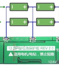 20A 3s li-ion lithium battery 18650 charger 12.6V BMS protection board - MegaEshop.PK