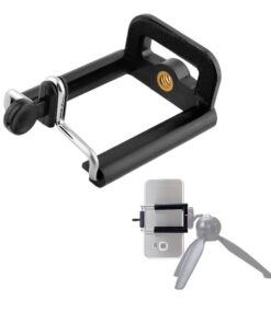 Mobile Phone Clip Mounting Bracket Adapter Selfie Stick Clip for Mobile Phone - MegaEshop.PK