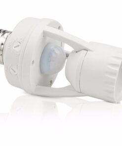 220V PIR Induction Infrared Motion Sensor E27 holder - MegaEshop.PK