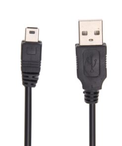 USB Mini Cable Data cable 1M for Sync PS3 Controller, Cameras Data Cable - MegaEshop.PK