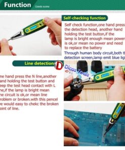 Multi-Function Digital Tester Test Pen Electroprobe 12v-220v AC/DC - MegaEshop.PK