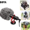 BOYA BY-MM1 compact video recording microphone camera recording microphone - MegaEshop.PK