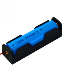 18650 Battery Case Storage Box Case Plastic Holder for 1 x 18650 Batteries - MegaEshop.PK