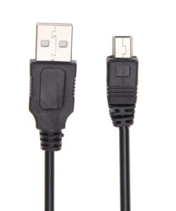 Alternative view of USB Mini Cable Data cable 1M for Sync PS3 Controller, Cameras Data Cable