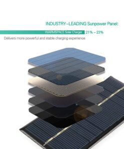 Alternative view of 12V 1.5W Solar Panel for Cellular Phone Charger Home Light Toy etc Solar Cell DIY