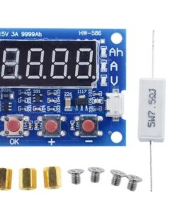 HW-586 ZB2L3 18650 Li-ion Lithium Battery Capacity Tester Resistance Lead-acid Battery