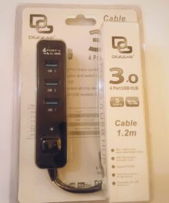 Alternative view of USB Hub Switch 4 Port USB Hub 3.0 with Switch 5 Gbps