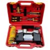 Imported Double Cylinder Air Inflator Portable 12 volt Electric Car Air Compressor Tyre - MegaEshop.PK