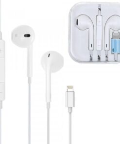 Lightning Wired EarPods Head/EarPhone Handsfree For IPhone 7 8 Plus X