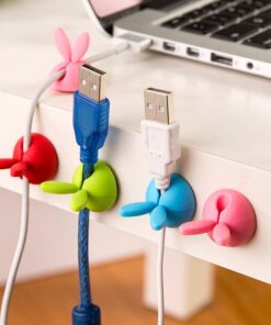 CC-941 Cable Holder Phone Cable Organizer Earphone Clip for Cable - MegaEshop.PK