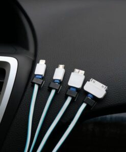 Adhesive Car Cable Clips Cable Winder Organizer Wire Management Drop Cord Clamp Tie Fixer Holder Desk Wall mini - MegaEshop.PK