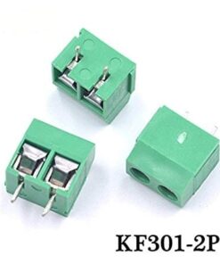 KF301-2P 2 Pin Screw Terminal Block Connector 5.08mm Pitch