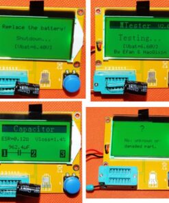 ESR-T4 meter Mega328 Digital Transistor Tester Diode Capacitance Meter LCR - MegaEshop.PK