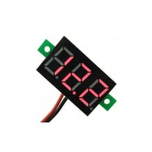 DC 0V-100V Mini 0.28 inch Red LED Digital Voltmeter 3wire