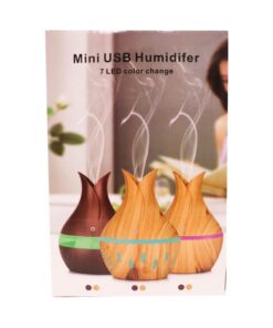 MINI USB HUMIDIFIER 7 LED COLOUR CHANGING LIGHT