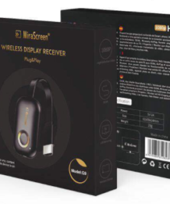 MiraScreen G9 2.4/5G 4K Mirroring Miracast Airplay DLNA WiFi Display Dongle - MegaEshop.PK