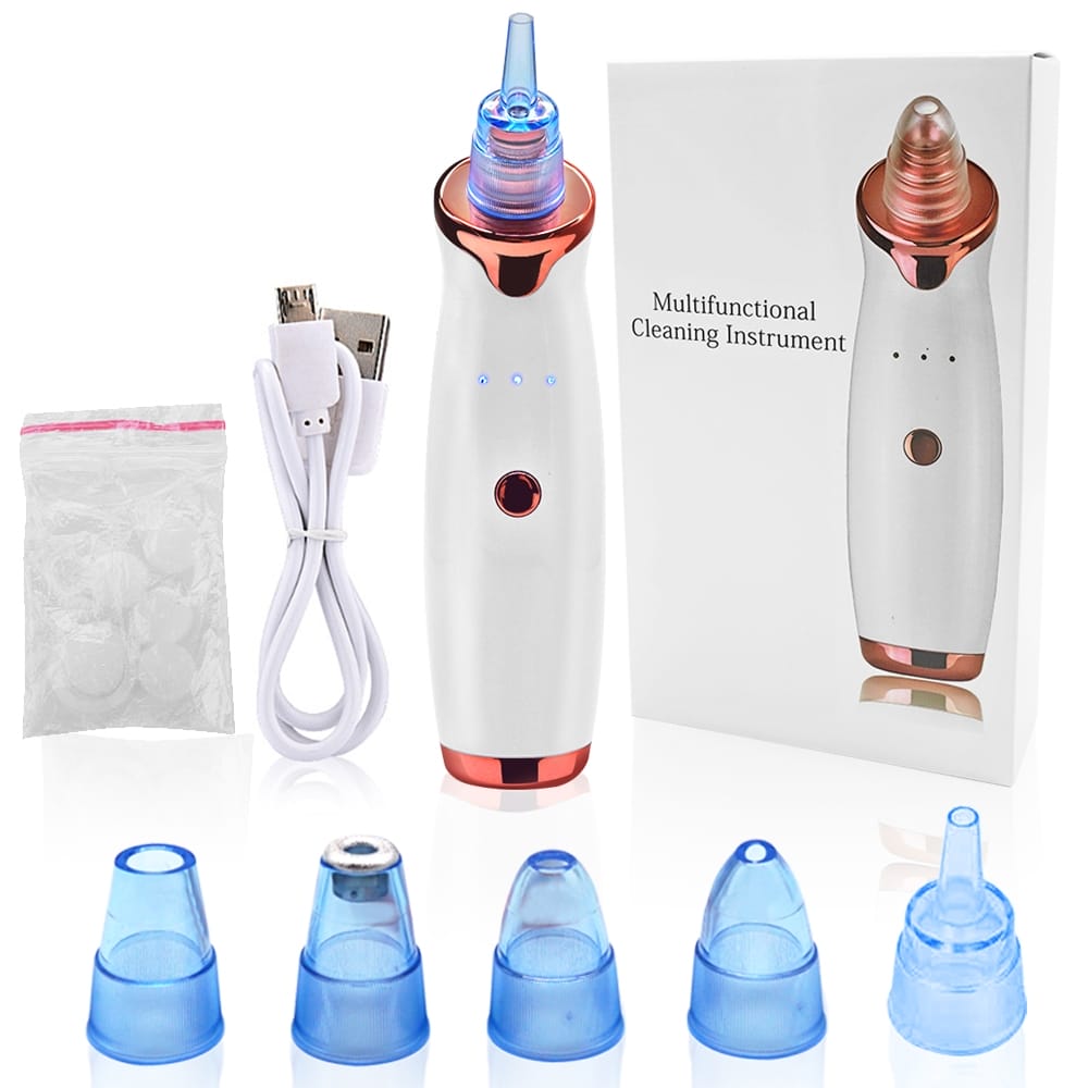 Blackheads Remover Rechargeable Derma Suction Blackheads Extractor & Acne Pore Cleaner Machine Blackheads Remover Rechargeable Derma Suction Blackheads Extractor & Acne Pore Cleaner Machine