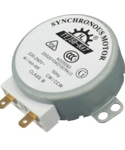 AC 220V-240V 50Hz CW/CCW Microwave Turntable Turn Table Synchronous Motor TYJ50-8A7 D Shaft 4 RPM