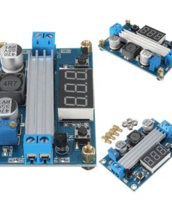 LTC1871 Boost step up Module 100W With Dual Display Voltmeter - MegaEshop.PK