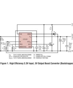 LTC1871 Boost step up Module 100W With Dual Display Voltmeter - MegaEshop.PK
