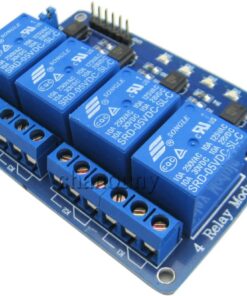Alternative view of 4 Channel Relay Module Relay Expansion Board output 4-way outpu Relay
