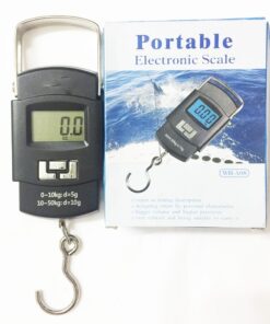 Portable Electronic Scales Weighing 50kg/1g spring scale hook luggage - MegaEshop.PK