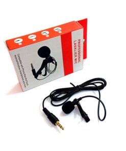 Alternative view of Professional Lavalier Microphone Best Clip-on System Lapel Mic Condenser for Rec
