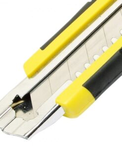 LINAI Knife Box Cutter Snap off Razor Knife with 3 Blades and Safety Lock System - MegaEshop.PK