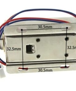 12V DC 1.1A Electric Lock Assembly big Solenoid Cabinet Drawer Door Lock - MegaEshop.PK