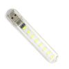 Mini Portable USB LED night light 5730 SMD 8 leds lamp reading Camping Cool white - MegaEshop.PK