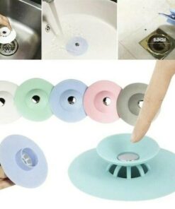 Flex Drain Stopper and Hair Catcher for Bathroom or Kitchen