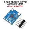 GY-61 ADXL335 3-Axis Analog Output Triaxial Accelerometer Module Acceleration Gravity Angle Sensor - MegaEshop.PK