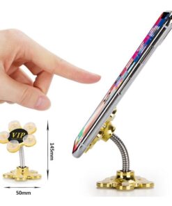 Powerful Sucker Flower Shape Stand Holder For Mobile Phone Car Holder,Desktop
