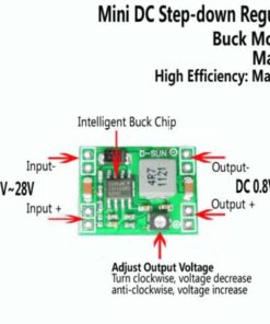 MP1584EN Ultra-small size DC-DC step-down module 3A MP1584EN Ultra-small size DC-DC step-down module 3A - MegaEshop.PK